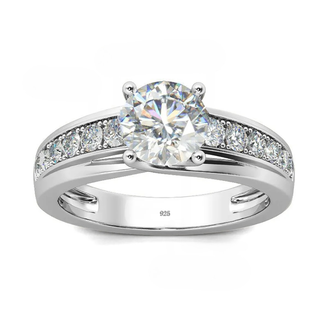 Ouro 14k/18k, Prata 925, Moissanite, Zircônias de alta pureza.
