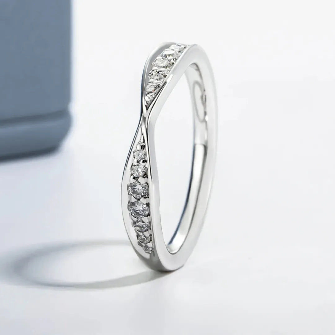 Moissanite - 1.0 cts (quilates).