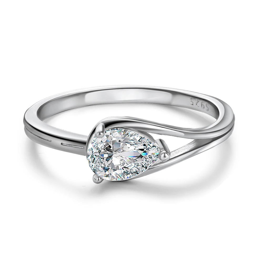 Moissanite - 1.0 cts (quilates).