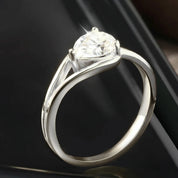 Moissanite - 1.0 cts (quilates).
