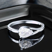 Moissanite - 1.0 cts (quilates).