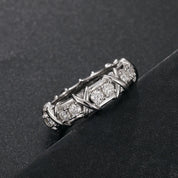 Ouro-Moissanite - 1.0 cts (quilates)