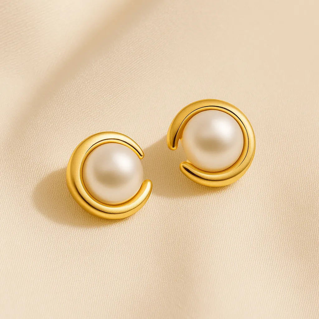 Prata 925 banhada a ouro 18k.