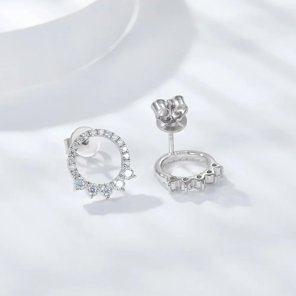 Prata 925 banhada ouro branco 18k.