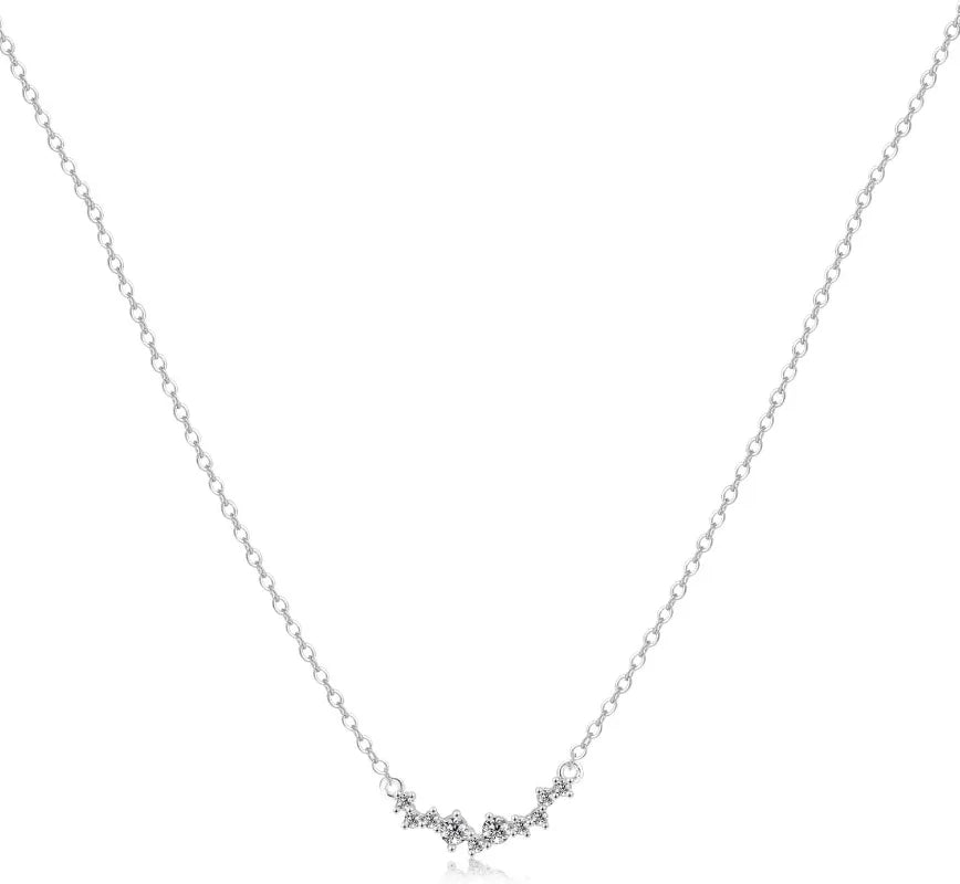Prata 925 e Prata 925 banhada a ouro 14k.
Pedra: Zircônia cúbica.
