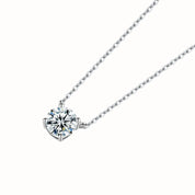 Material: Prata 925.
Pedra: Moissanita 3,0 cts (quilates).