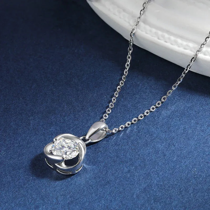 Prata 925.
Pedra: Moissanita 1,0 ct (quilate).